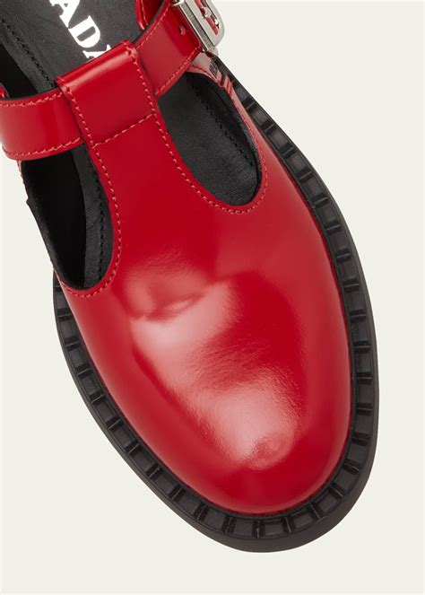 Prada buckle loafers